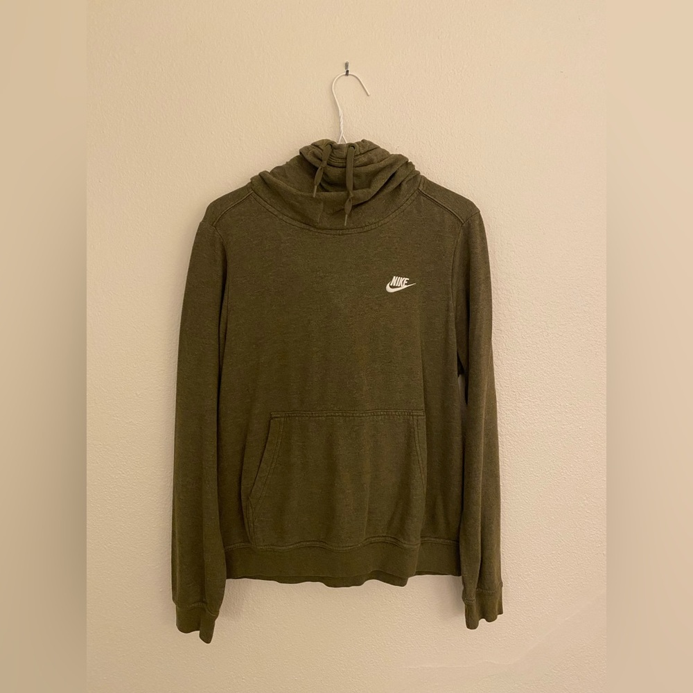 Nike hoodie with cowlneck